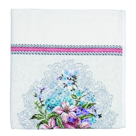 Полотенце 75x150 Feiler Josephine 124 altrosa пыльно-розовое