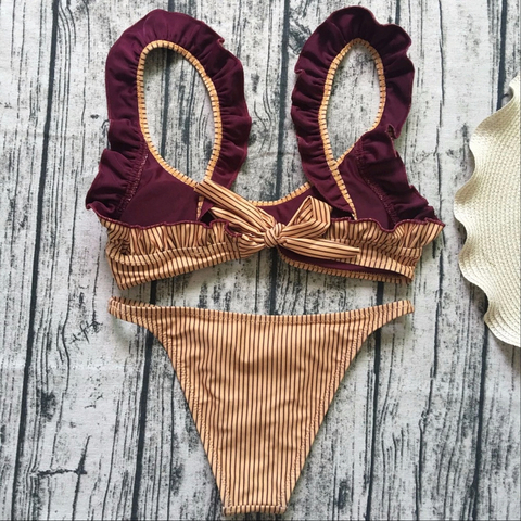 Купальник STRIPE BEIGE