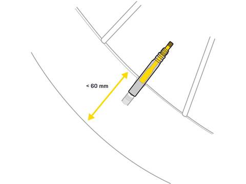 Картинка камера Topeak Presta Valve Extender  - 3