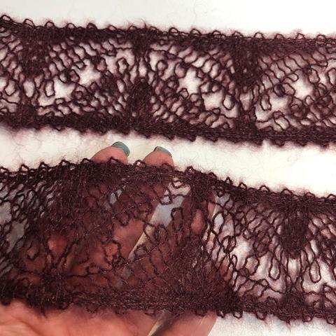 Кружево Woolen Strip Plum