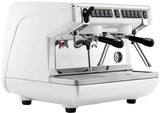 фото 1 Рожковая кофемашина Nuova Simonelli Appia Life Compact 2Gr V 220V white+economizer+high groups (167630) на profcook.ru