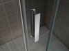Abber Komfort AG90120 Душевая дверь, цвет: хром