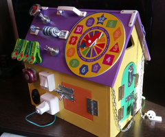 KIMTOYS Бизибокс Домик №1 (БД-01)