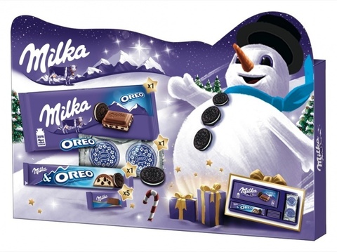 Новогодний набор Milka Oreo 182 гр