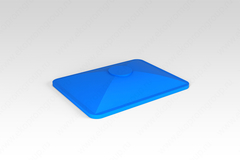 Крышка Ванны ЭкоПром К(180x141x22см;белый) - арт.555671