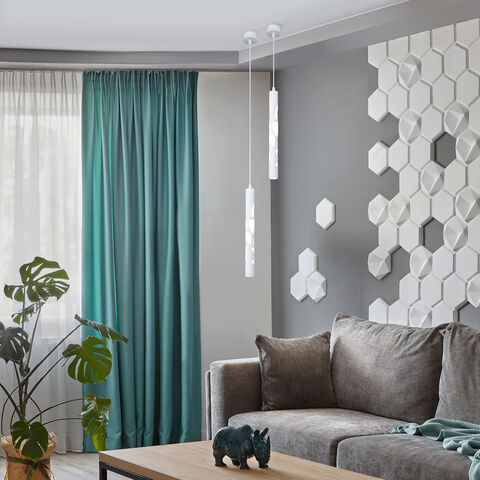 Подвесной светодиодный светильник DLR037 12W 4200K белый матовый