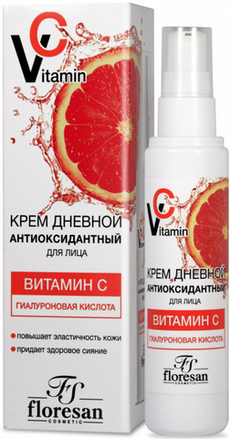 Дневной крем для лица FLORESAN Vitamin C Антиоксидантный, 75 мл