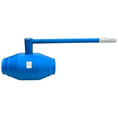 Кран стальной шаровой цельносварной PR КШ.Ф, DN-125 PN-25, длина-360мм, полнопроходной, приварной с ручкой