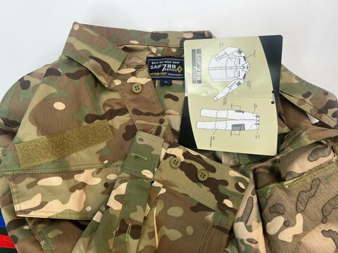 Костюм тактический А5.1.1 «Офицер» (брюки + рубашка), цвет мультикам