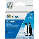 Совместимый струйный картридж G&G GG-CH563H (CH563H) для HP DJ 1050, 2050, 2050s, 18 мл, черный