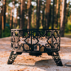 Костровая чаша Искры Костра Муар