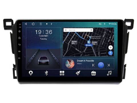 Магнитола Toyota RAV4 (2012-2019) Android 11 3/32GB QLED DSP 4G модель TO-515N