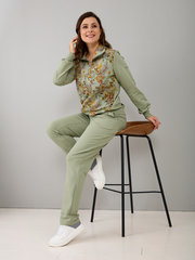 Костюм с брюками КБ-384/горчицацветы