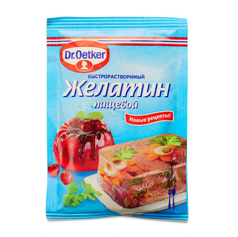 Желатин 10 гр, Dr.Bakers