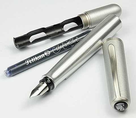 Ручка перьевая Pelikan Epoch® P361, Zircon Silver CT, F (944058)