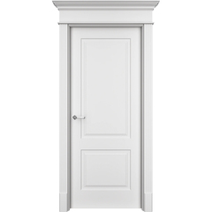 Купить Межкомнатная дверь эмаль Нафта 2 белая глухая