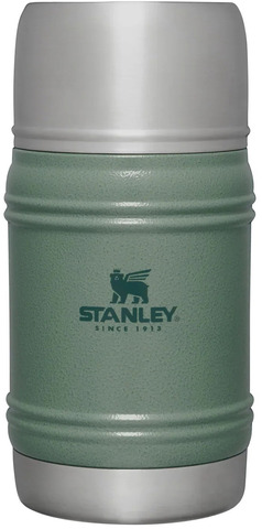Картинка термос для еды Stanley Artisan 0,5 Hammertone Green - 4