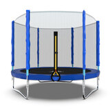 Батут DFC Trampoline Fitness с сеткой 8ft фото №1