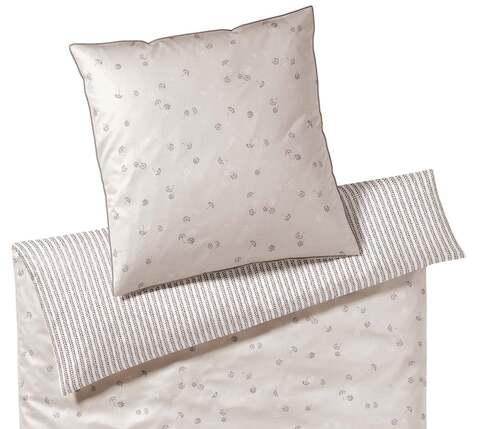 Наволочка 50х70 Elegante Fleurs 2438R/7 серая