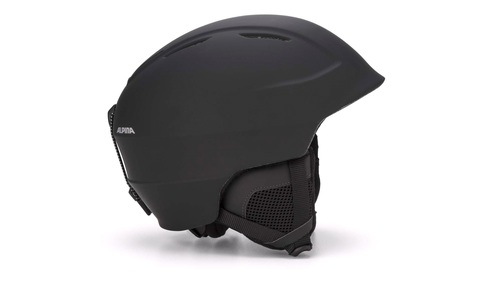 Картинка шлем горнолыжный Alpina Chute black matt - 5
