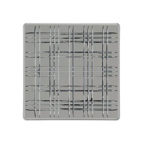 Блюдо квадратное 28см Nachtmann Square серое