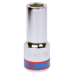 KING TONY (623518M) Головка торцевая глубокая шестигранная 3/4", 18 мм