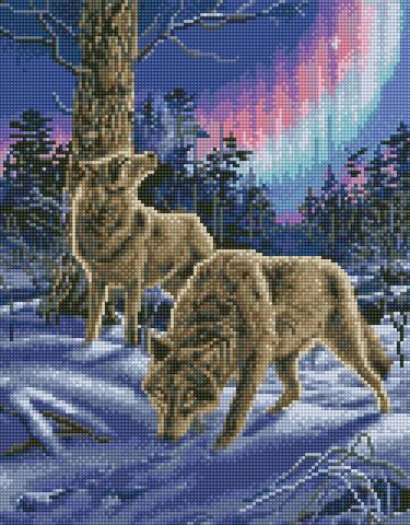 Алмазная мозаика на подрамнике 