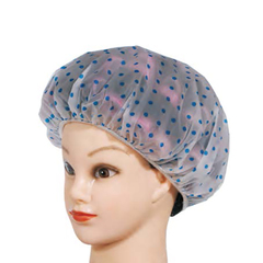 Шапочка для душа Harizma, в горошек (h10526)