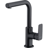 Kludi PURE&STYLE 400243975 Однорычажный смеситель на умывальник, управление сбоку, без донн.клапана, черный мат