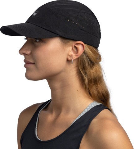 Картинка кепка Buff Speed Cap Solid Black - 3