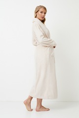 Халат женский длинный ARUELLE CALLY_Светло-бежевый