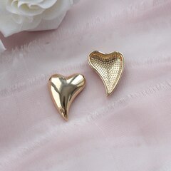 Подвеска (спейсер) Сердце 20*17 мм, позолота, П869