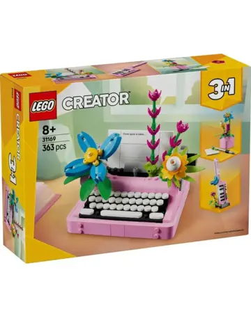 Конструктор Creator 31169 Печатная машинка с цветами