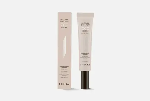 Trimay Многофункциональный тональный крем с пептидами Trimay Re:cover 3-in-1 Pept CCC Cream SPF50+ PA+++