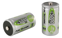 Аккумулятор D/NiMH ANSMANN MaxE 1.2V 5000mAh