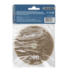 74-4-020 Круг алмазный гибкий шлифовальный АГШК / ЧЕРЕПАШКА, 100 мм, № 200, влажная шлифовка (РемоКолор)