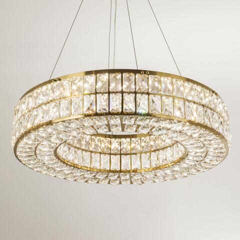 Подвесная светодиодная люстра Modelux ML.330.600 BS