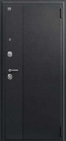 Дверь входная Сезам А-04 зеркало (2025), 2 замка, 1 мм металл, (черный сатин+темная лиственница) #2