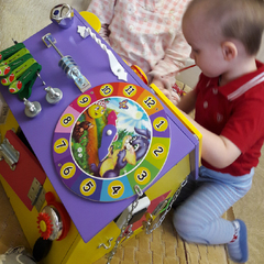 KIMTOYS Бизибокс Домик №1 (БД-01)