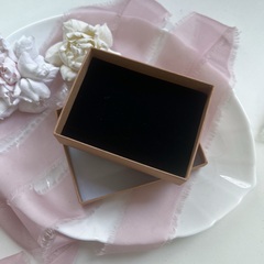 УЦЕНКА!!!Упаковка, коробка для украшений с ложементом 9*7*3 см, 1 шт, У024