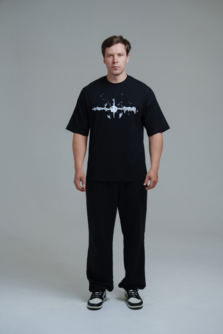 Футболка Levitacia 1ST13TH черная