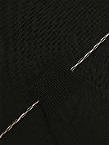 Толстовка на замке из мягкой шерсти