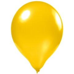 
          Шар воздушный металлик Alingar, №12, желтый, 100шт/уп, пакет с европодвесом