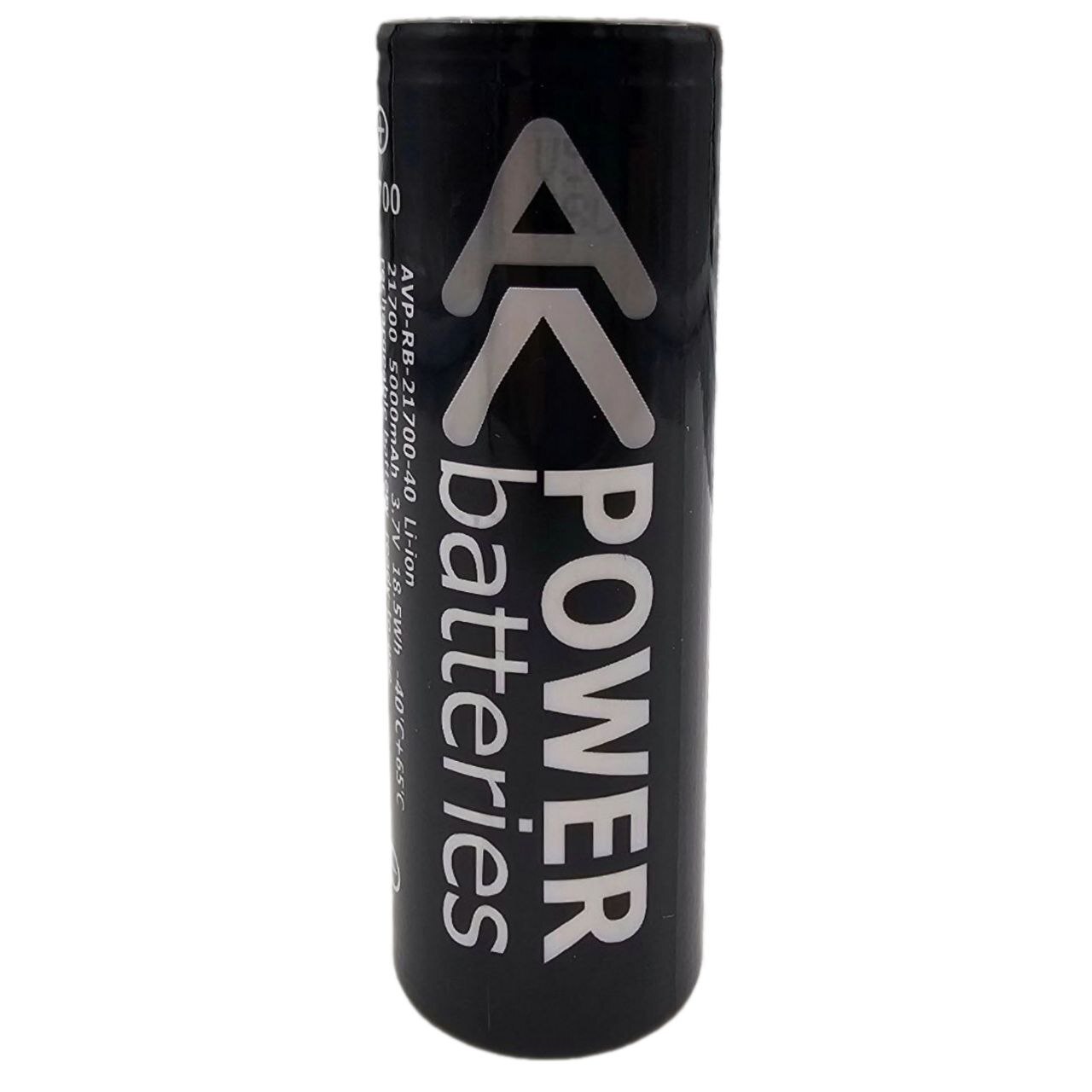 Аккумулятор 21700 Li-ion 5000mAh 3,7V 18,5Wh -40°С+65°С