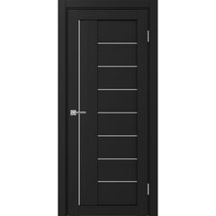 Купить Межкомнатная дверь экошпон Турин 524.21 антрацит остеклённая