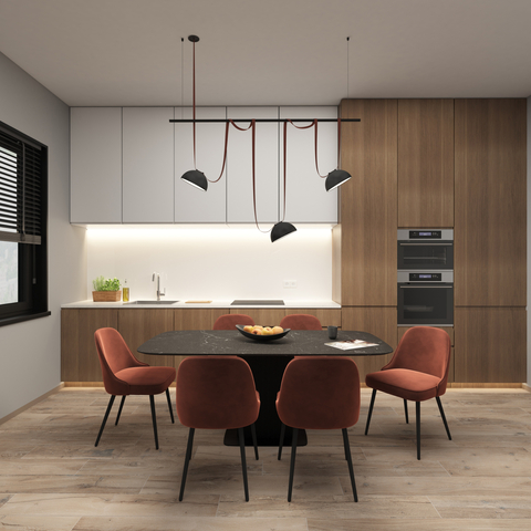 Комплект ременной трековой системы Denkirs Belty Set DK55SET05-01-BR