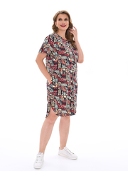 4630 Туника на пуговицах