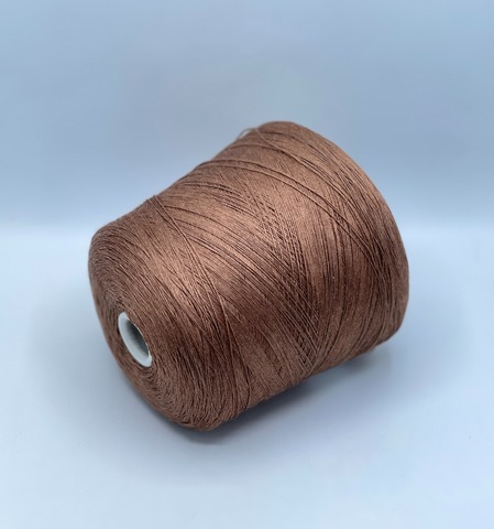 Luxury Selection by Ri.Go, Lucente, 700м. 50% Меринос экстрафайн, 50% Шелк Шаппе, Молочный шоколад(121/897), 37681