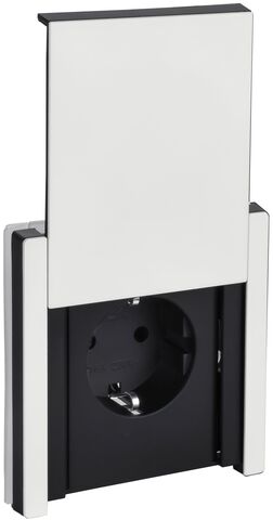 FORTE&PIANO Роз. с з/к/ш с кр. в/к 16А IP44 FP221M бел. IEK