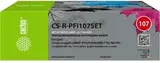 Картридж перезаправляемый струйный Cactus CS-R-PFI107SET набор 5шт.упак. для Canon imageProGRAF iPF670, 680, 685, 770, 780, 785 без чипа